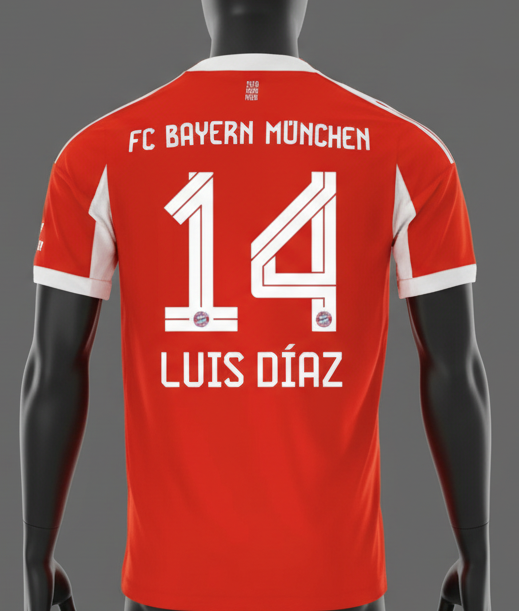 CAMISETA BAYERN MUNICH LOCAL 2025/2026