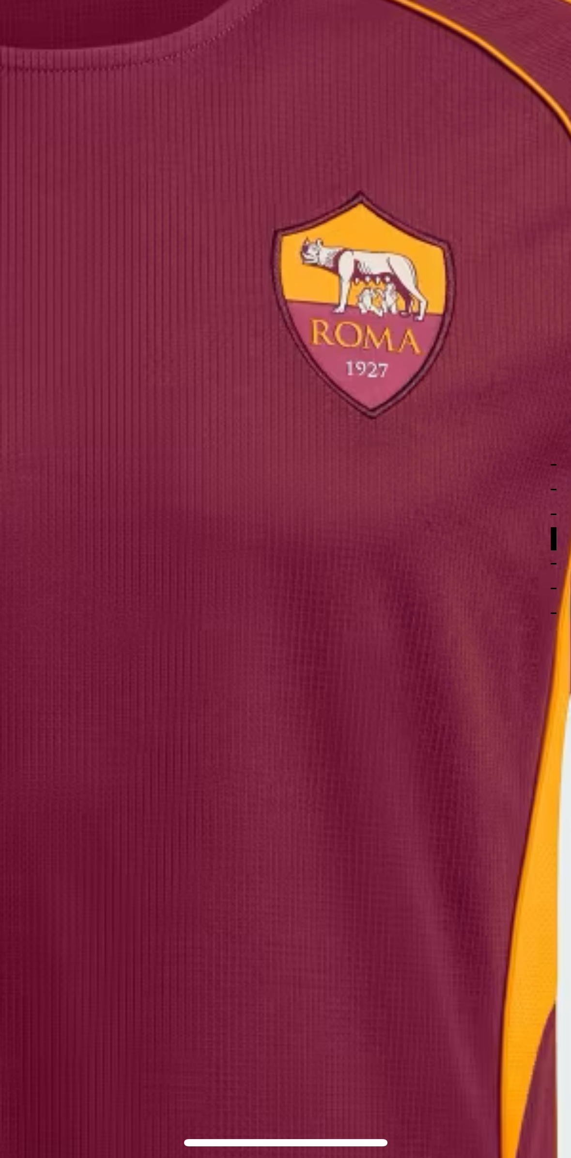 CAMISETA ROMA LOCAL 2025/2026